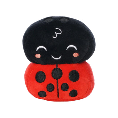 Manhattan Toys LEGO Duplo Ladybug Plush Character Toy, Soft Collectible Bug Doll for Kids, Cute Room Decor, Gift for Boys & Girls, Stuffed Figure, 11H x 9W x 5.5D cm