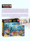 Wasgij Original 43: Aquarium Antics! Puzzle | 1000 Pieces | Unique Jigsaw Challenge | Test Your Imagination | Eco-Friendly | Fun for Adults & Kids | 68 x 49 cm