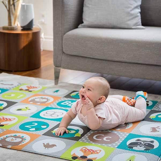 Mülti Reversible Playmat (TILES) – Safe, Comfortable & Durable Playmat for Babies and Toddlers | Shock-Absorbent, Water-Resistant & Easy to Clean | Flexible, BPA-Free, Travel-Friendly Design