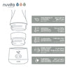 Warm'n'Go Portable Bottle Warmer | Universal & Compact | Rapid Heating in 4 Minutes | Maintains Temperature for 8 Hours | 4 Temperature Settings | Rechargeable | USB Cable Included | Compatible with Leading Brands