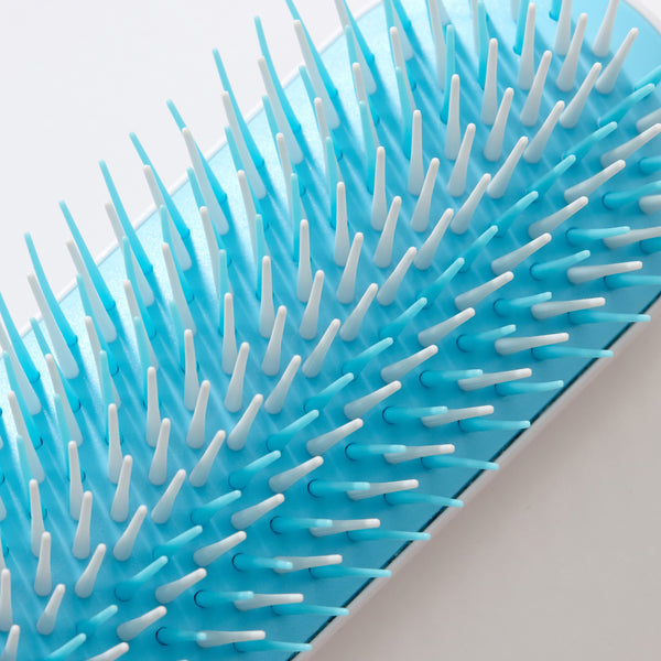 Frida Baby Fine or Straight Hair Detangling Hair Brush for Kids, Detangles Knots Without Tears or Breakage, Comb Teeth and Bristle Design