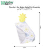 Teething Blanket for Babies | Soft Silicone Teether | Cactus Design | BPA-Free & Safe | Machine Washable | 25 x 25 x 3 cm | Suitable for 3-12 Months - MB03SU