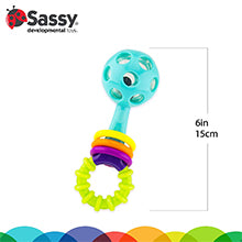 Sassy Peek-A-Boo Beads Rattle
