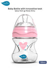 Anti-Colic Baby Bottle - Materno Feel | Ultra-Soft Teat | Ergonomic Design | BPA-Free | Prevents Colic & Ear Infections | 150ml |  Easy to Clean"