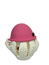 Mombella Ollie Octopus Teether Toy for Babies 5+ Months – Original Design, BPA-Free, Soft Silicone, Perfect for Teething Relief & Sensory Play - Pink