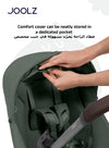 Aer² Newborn Nest to Seat | Compatible with Joolz Aer² Stroller | Airplane Friendly | Soft, Snug Protection | Adjustable Leg Rest | UPF 50+ Sun Protection | 0–15kg - Forest Green