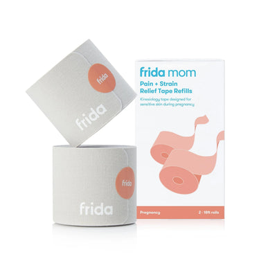Pregnancy Belly Band Kinesiology Tape | Discreet Maternity Support | Back & Round Ligament Pain Relief | Waterproof Medical Grade Adhesive | 5.49m Roll with Storage Dispenser