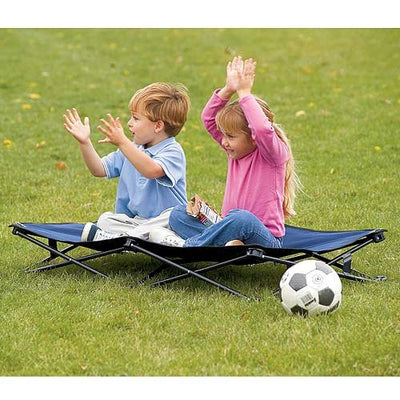 Regalo My Cot Portable Toddler Bed (Royal Blue) – Foldable Travel Cot, Lightweight & Sturdy Frame, No-Setup Design, Indoor & Outdoor Use, Perfect for Sleepovers & Camping