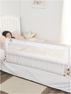 Regalo HideAway Bed Rail – Secure & Invisible Toddler Bed Guard, Easy Fold-Down, Sturdy Metal Frame, Breathable Mesh, Fits Twin to Queen Beds, No-Tool Setup