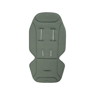 بطانة مقعد عربة أطفال جيدة التهوية | شبكة ثلاثية الأبعاد مبردة وألياف بامبو ناعمة | وسادة مبطنة ذات وجهين | قابلة للغسل في الغسالة | مناسبة لعربات Aer2 و Day5 و Geo | مطوية 42 × 14 سم | لون أخضر غابوي