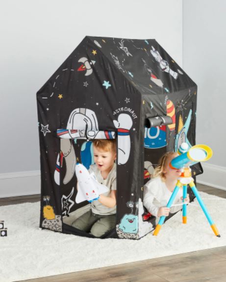 🚀 Kids Space Adventure Play Tent – Galaxy-Themed Indoor & Outdoor Playhouse for Imaginative Fun – Easy Setup, Portable, Spacious & Durable Astronaut Tent