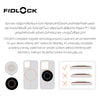 Universal VACUUM-Magnetic Adhesive Phone Mount | Turns Any Smartphone Case into VACUUM-Compatible | 360° Rotation | Easy One-Hand Use | For Smooth Surfaces | 4 × 6 × 0.3 cm