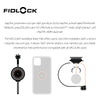 Universal VACUUM Handlebar Base Flex | Magnetic Smartphone Mount for Bicycles, Scooters & Strollers | 360° Rotatable | One-Handed Attachment | Fits 40 mm Bar Tubes | 6 × 4 × 3 cm