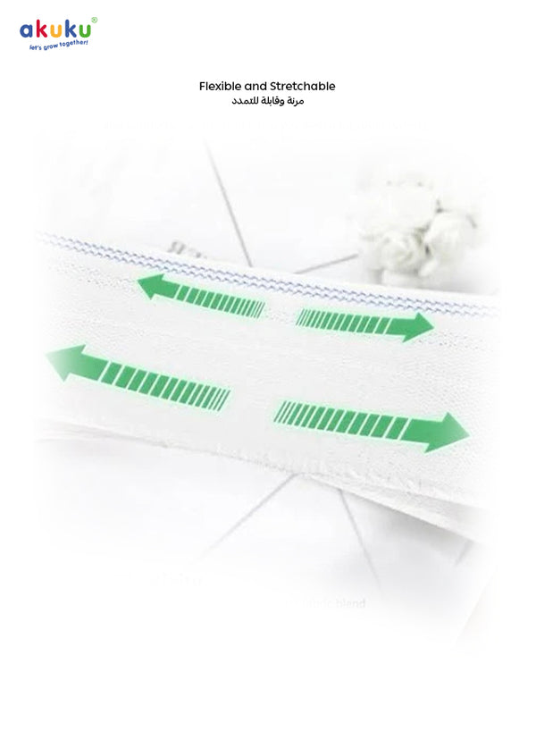 Akuku Reusable Mesh Maternity Briefs for Postpartum | Breathable & Washable Underwear for After Birth Recovery | High Waist | Size XL | Pack of 2 | Soft | Stretchable | Hygienic