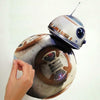 Star Wars Bb 8 Peel and Stick Wall Decals | Removable Repositionable Stickers | Easy Damage-Free Wall Art for Kids Bedroom Nursery Playroom