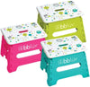 BBLUV Stëp Foldable Step Stool for Kids – BLue | Sturdy & Safe Design for Potty Training, Hand Washing & More | Lightweight, Compact & Easy to Store
