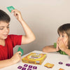 Squik Word Family Letter Tile Board Game | Fast Fun Educational Spelling Vocabulary Game | Build Words to Win Goal Cards | Kids Adults | Ages 6 and Up