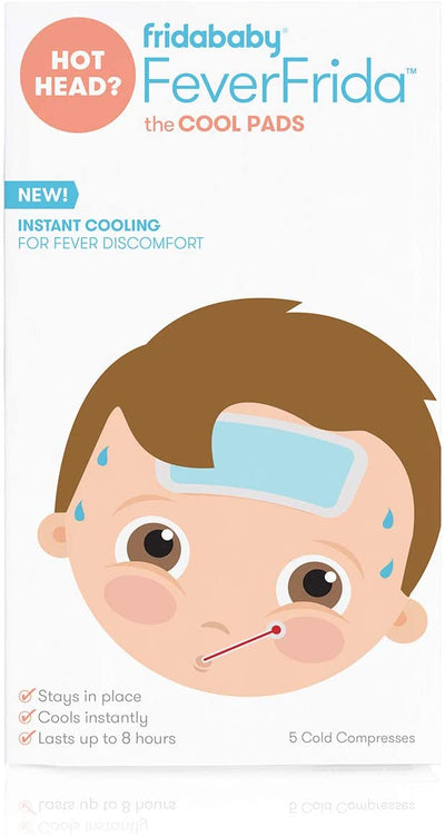 FridaBaby Cool Pads for Kids Fever Discomfort by FridaBaby, 5 Count