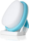 Frida Baby The 3-Step Cradle Cap System By | Dermafrida The Flakefixer | Sponge, Brush, Comb And Storage Stand For Babies With Cradle Cap