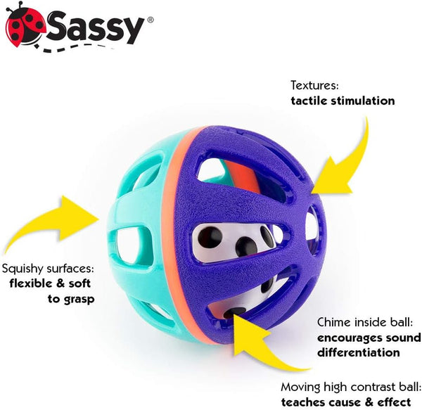 Sassy Squish & Chime Ball