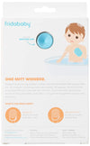 Frida Baby DermaFrida the Bath Mitt | Toddler Quick-Dry Body Bath Brush, Silicone, Replacement to Kid's Washcloth | Fits Both Parent or Child for Early Stage Development