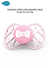 Orthodontic Pacifier | Rose Quartz | 100% Soft Silicone | Ideal for Newborns | BPA Free | Promotes Healthy Mouth Development | Breathable Design | Easy Cleaning & Sterilization | 0-6 Months