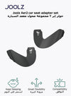 Car Seat Adapter Set for Stroller | Easy Baby Transfer | Compatible with Joolz Aer2 | Quick Click Attachment | Convenient for Travel | 10x10x5 cm - black