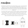 Twist Uni Connector Universal Magnetic Bottle Holder | Soft Plastic Bike Bottle Cage | Fits Up To 8 cm Diameter | Easy Boa Fit Adjustment | MTB Road Cycling | 6.9 x 10.4 x 3.9 cm