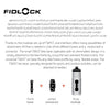 Universal Magnetic-Mechanical Bottle Holder Base | Twist Uni Base with Cable Ties | Fits 28–62 mm Bike Tubes | Strong Non-Slip Mount for All Twist Modules | 7 x 2.5 x 1.5 cm
