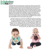 3-in-1 Sensory Teething Toy & Bib | Pinky Penguin | 100% Food Grade Silicone | Adjustable Strap | BPA Free | Soft & Reversible Bib | For Babies 2-3 Months | 26.16 x 18.79 x 4.82 CM - BB05PE