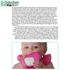 Munch Mitt Teething Mitt | Soft Silicone Baby Teething Glove | Adjustable Strap | Machine Washable | 3M+ | Product Dimensions: L 8 x B 2 x H 10.5 cm - MM05P