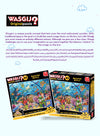 Wasgij Original 43: Aquarium Antics! Puzzle | 1000 Pieces | Unique Jigsaw Challenge | Test Your Imagination | Eco-Friendly | Fun for Adults & Kids | 68 x 49 cm