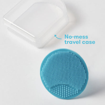 Frida Baby DermaFrida The SkinSoother Baby Bath Brush | Cradle Cap Brush for Babies, Baby Essential for Dry Skin, Cradle Cap Treatment and Eczema