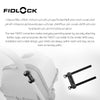 Universal TWIST Stroller Base | Magnetic-Mechanical Mounting Interface | Quick Switch Between Pushchairs | Secure Drink & Bag Mounting | Fits All TWIST Modules | 10 × 6 × 2.5 cm