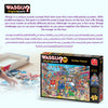 Wasgij Original 37: Holiday Fiasco Puzzle | 1000 Pieces | Challenge Your Imagination | Eco-Friendly Recycled Cardboard | Unique Twist on Jigsaw Puzzles | 68 x 49 cm