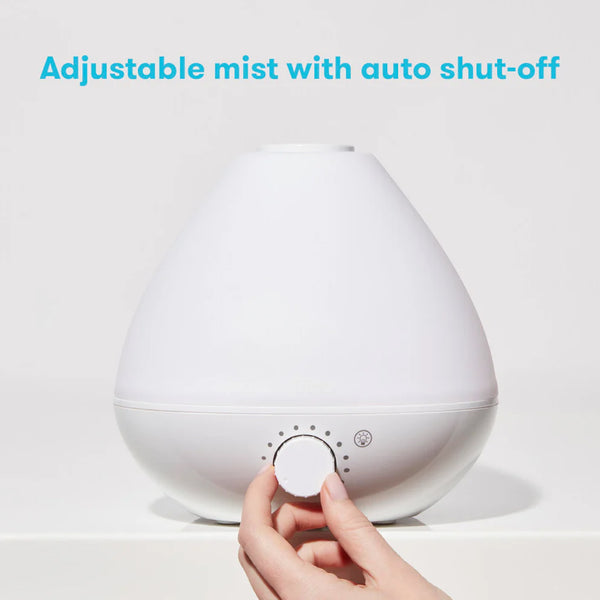 Frida Baby 3-in-1 Cool Mist Humidifier for Baby with Diffuser + Nightlight, Baby Humidifier for Bedroom, Nursery + Large Rooms, Quiet, Auto Shut Off, Runs +24hrs