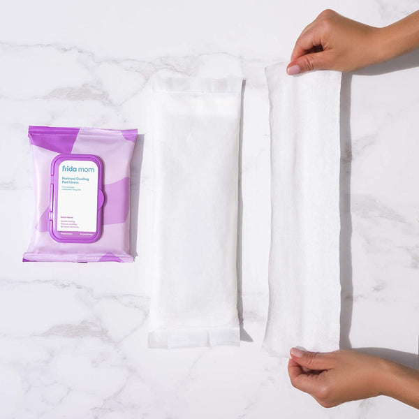 Frida Mom Witch Hazel Pad Liners - Front-to-Back Cooling Relief - No Harsh Chemicals, Dyes, or Fragrances