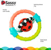 Sassy Spin & Chew Flexible Ring Rattle