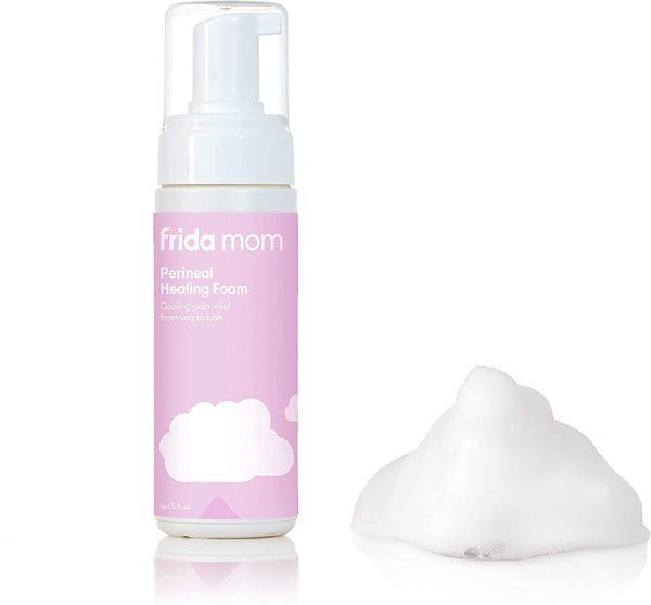 Fridababy Mom Perineal Healing Foam with Witch Hazel - Postpartum Pain Relief & Swelling Reduction - 5 Fl Oz