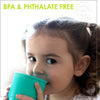 bblüv – Küp - 4-in-1 Durable Spill-Proof Transition Sippy Cup for Toddlers and Children - Food-Grade Silicone Baby Cup, 240 ml, Aqua