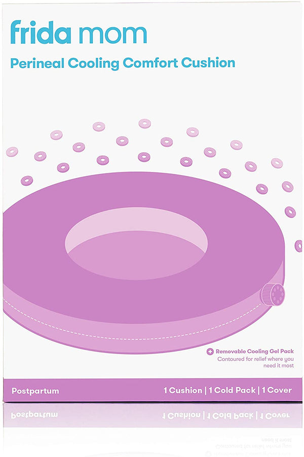 Frida Mom Donut Pillow with Cold Pack - Perineal Comfort Cushion for Pain Relief - Postpartum Essentials