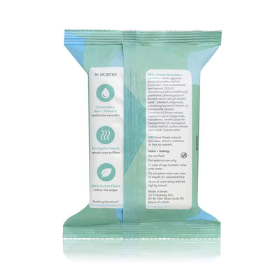 Frida Baby Breathefrida Baby Vapor Wipes for Nose, Chest, Feet: Alcohol Free, Made with Aloe, Vitamin E & Chamomille, 30 Count