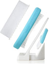 Frida Baby The 3-Step Cradle Cap System By | Dermafrida The Flakefixer | Sponge, Brush, Comb And Storage Stand For Babies With Cradle Cap
