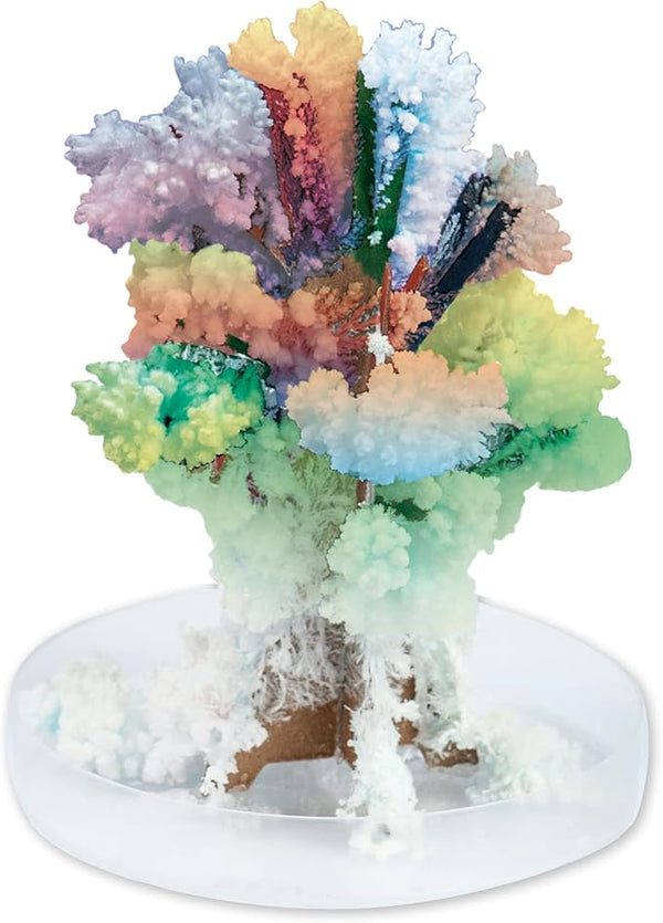 Horrible Science Creepy Crystals Kit - Grow Your Own Spooky Colorful Crystal Trees! Fun & Educational Science Experiment Set for Kids - Perfect STEM Gift