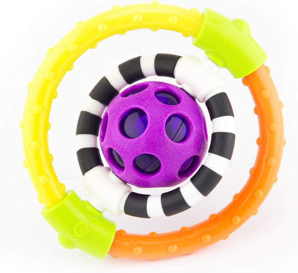 Sassy Spin & Chew Flexible Ring Rattle