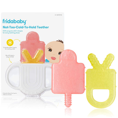 Fridababy Not-Too-Cold-to-Hold Teether BPA-Free Silicone Teether Toy for Babies