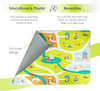 Mülti Reversible Playmat (MILES) – Safe, Comfortable & Durable Playmat for Babies and Toddlers | Shock-Absorbent, Water-Resistant & Easy to Clean | Flexible, BPA-Free, Travel-Friendly Design