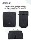 Travel Bag for Joolz Aer2 & Aer+ Stroller | Protects from Scratches & Impacts | Backpack Style | Adjustable for Buggy & Cot | Easy to Carry | Fits Joolz Aer2 | 50x35x20 cm - black