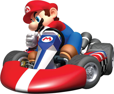 Mario Kart Peel and Stick Wall Decals | Removable Repositionable Stickers | Easy Damage-Free Wall Art for Kids Bedroom Nursery Playroom