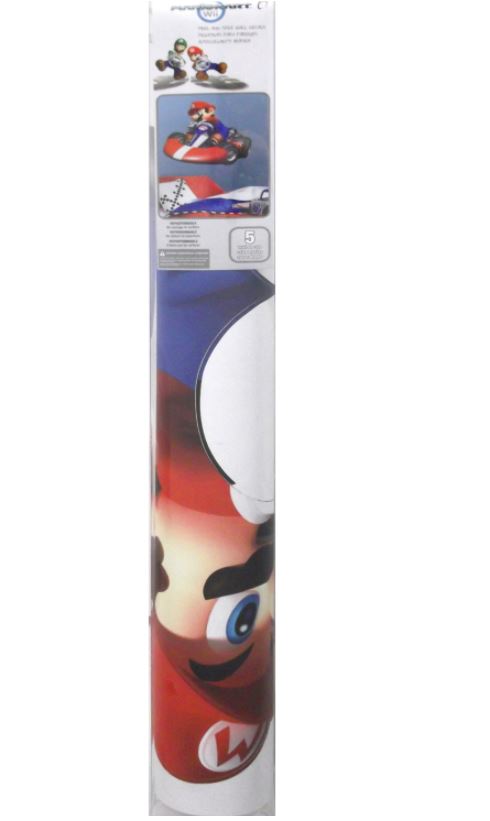 Mario Kart Peel and Stick Wall Decals | Removable Repositionable Stickers | Easy Damage-Free Wall Art for Kids Bedroom Nursery Playroom